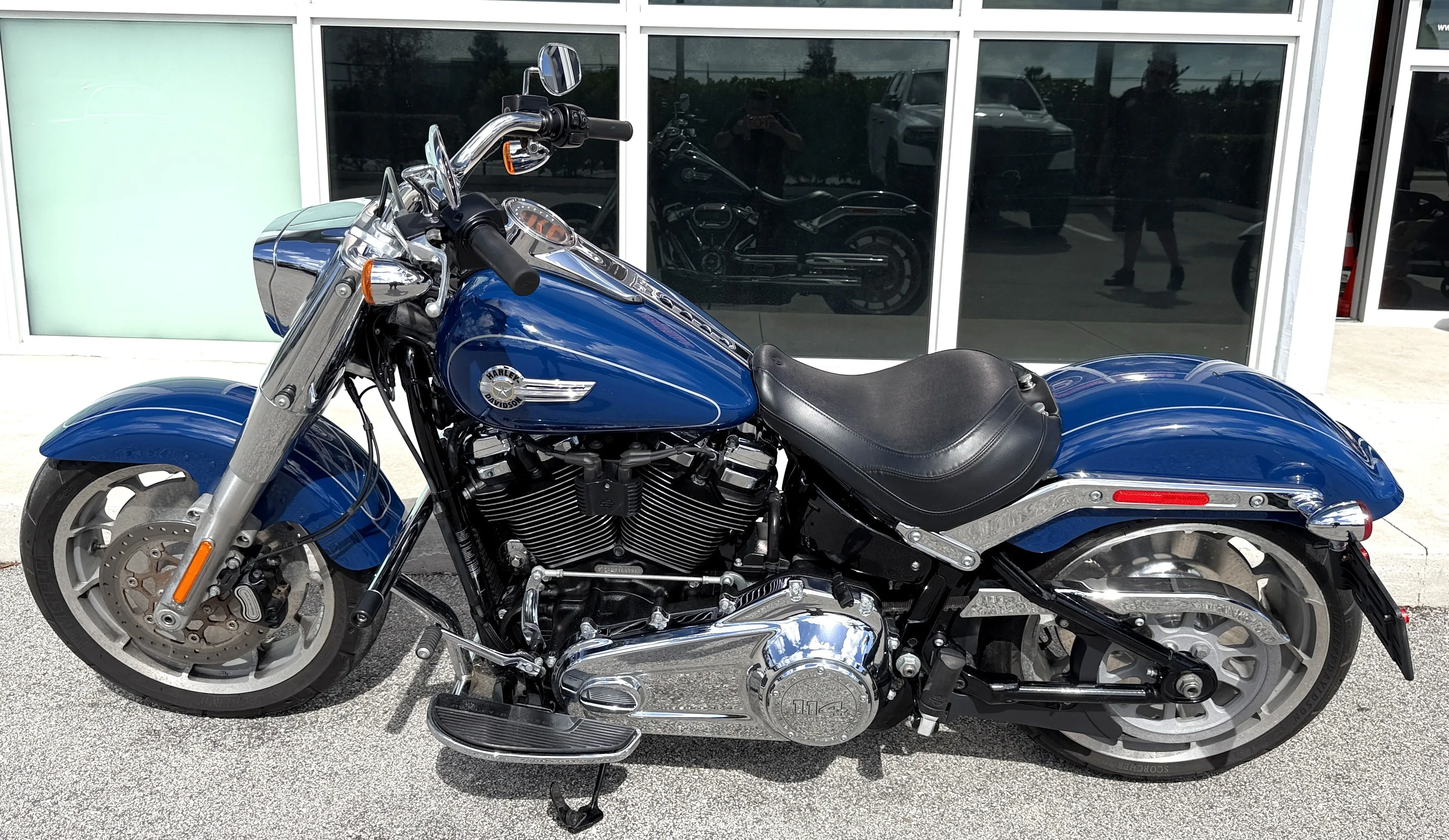 2023 Fat Boy - Blue #6899