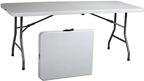  (6'x30") Rectangular Foldable Table 