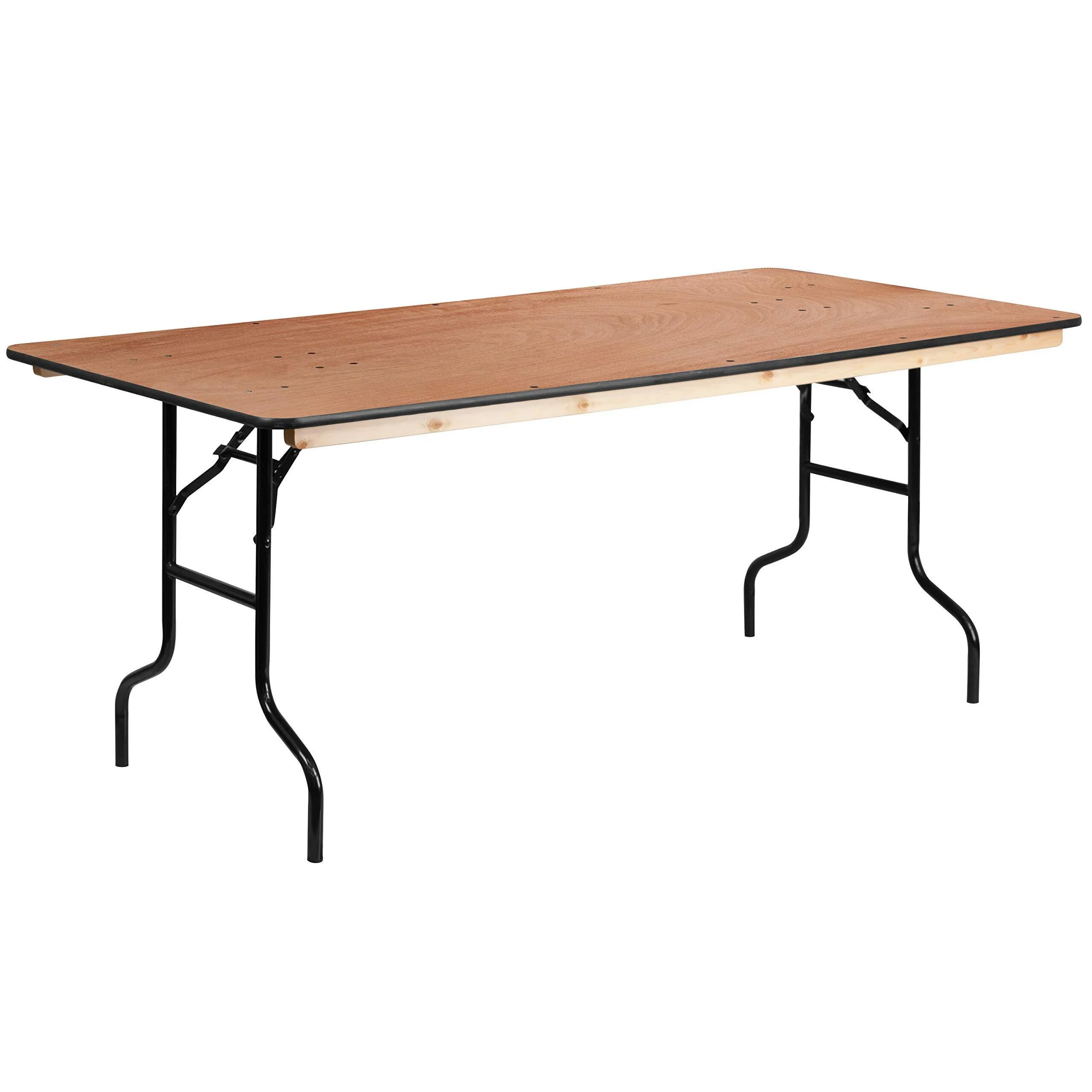  (8'x30") Rectangular Wooden Banquet Table