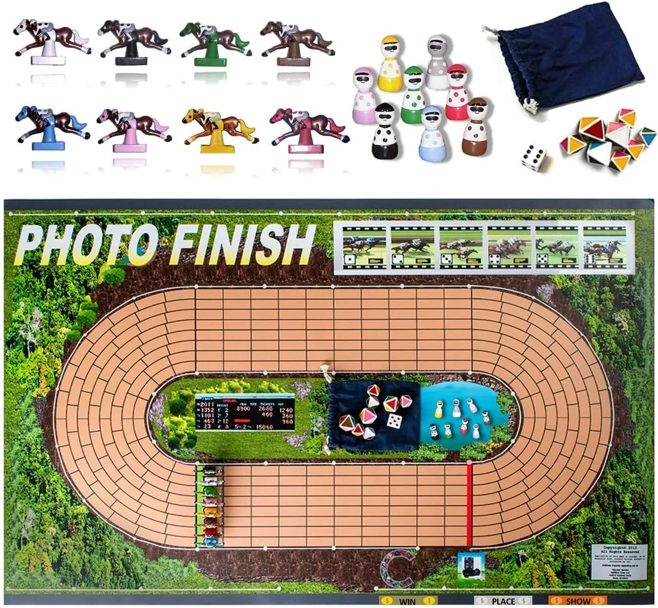 Photo Finish Horse Racing