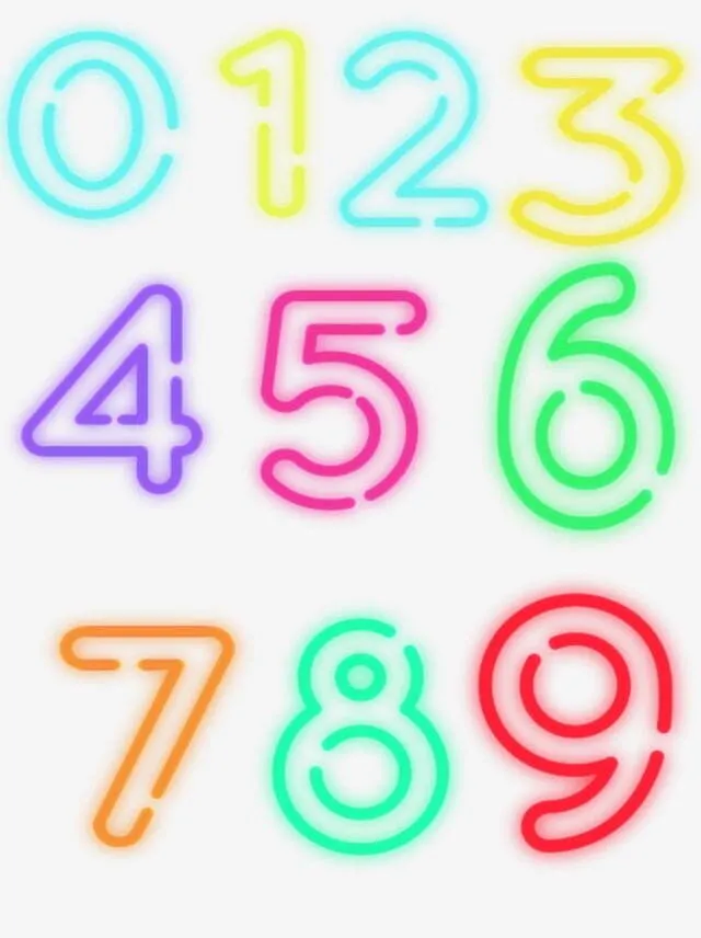 Neon Signs and Numbers collection image
