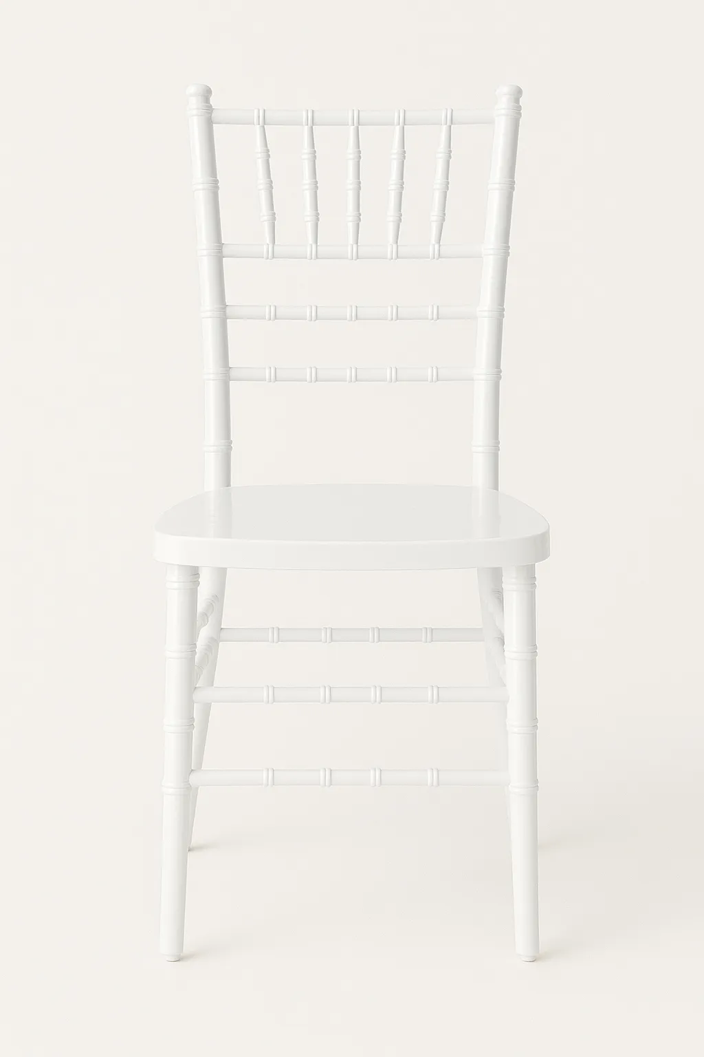 Tiffany Chair - White with Cushion