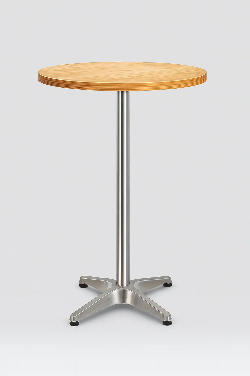 Cocktail Bar Table Wooden Top