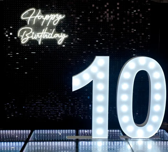 Light Up Number - 10