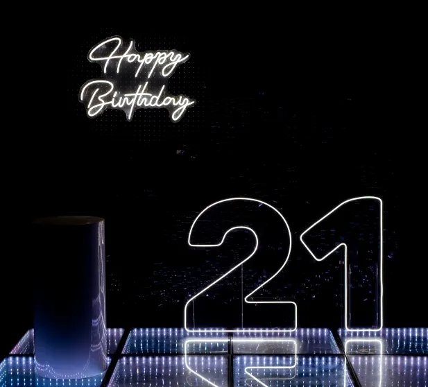 Neon Number - 21