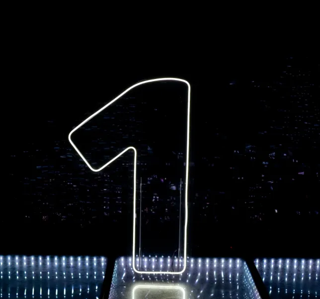 Neon Number - 1