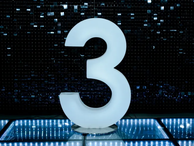 LED Number - 3