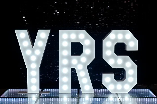 Light Up Letter - YRS