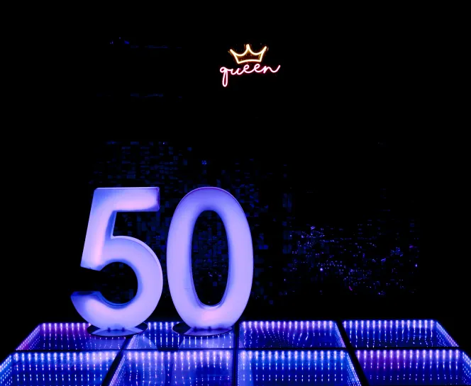 LED Number - 50