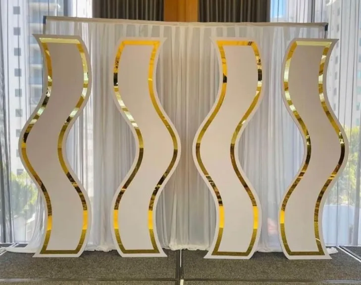 Luxury Backdrop Wave Set - 2 units