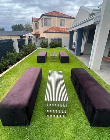Chrome Bench / Low Table