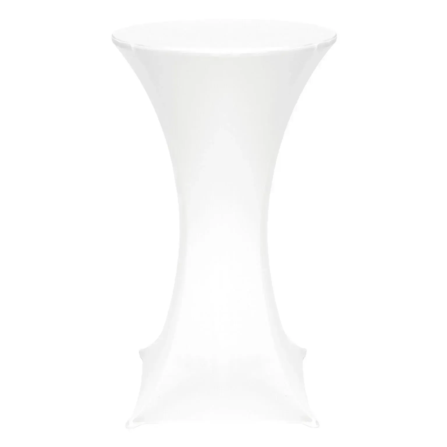 Nappe Cocktail blanche spandex