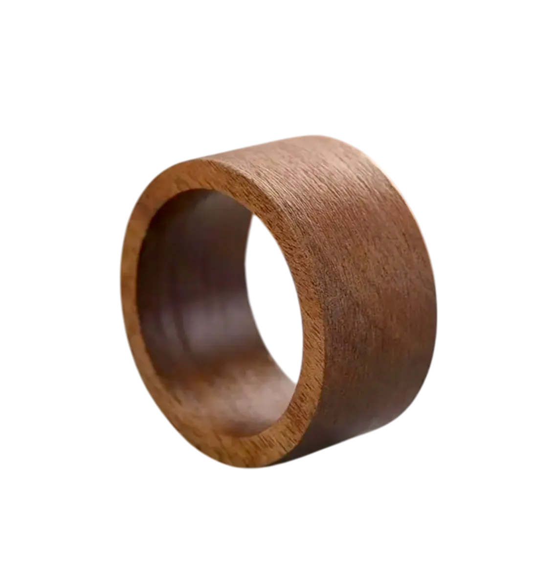 Anneau serviette en bois