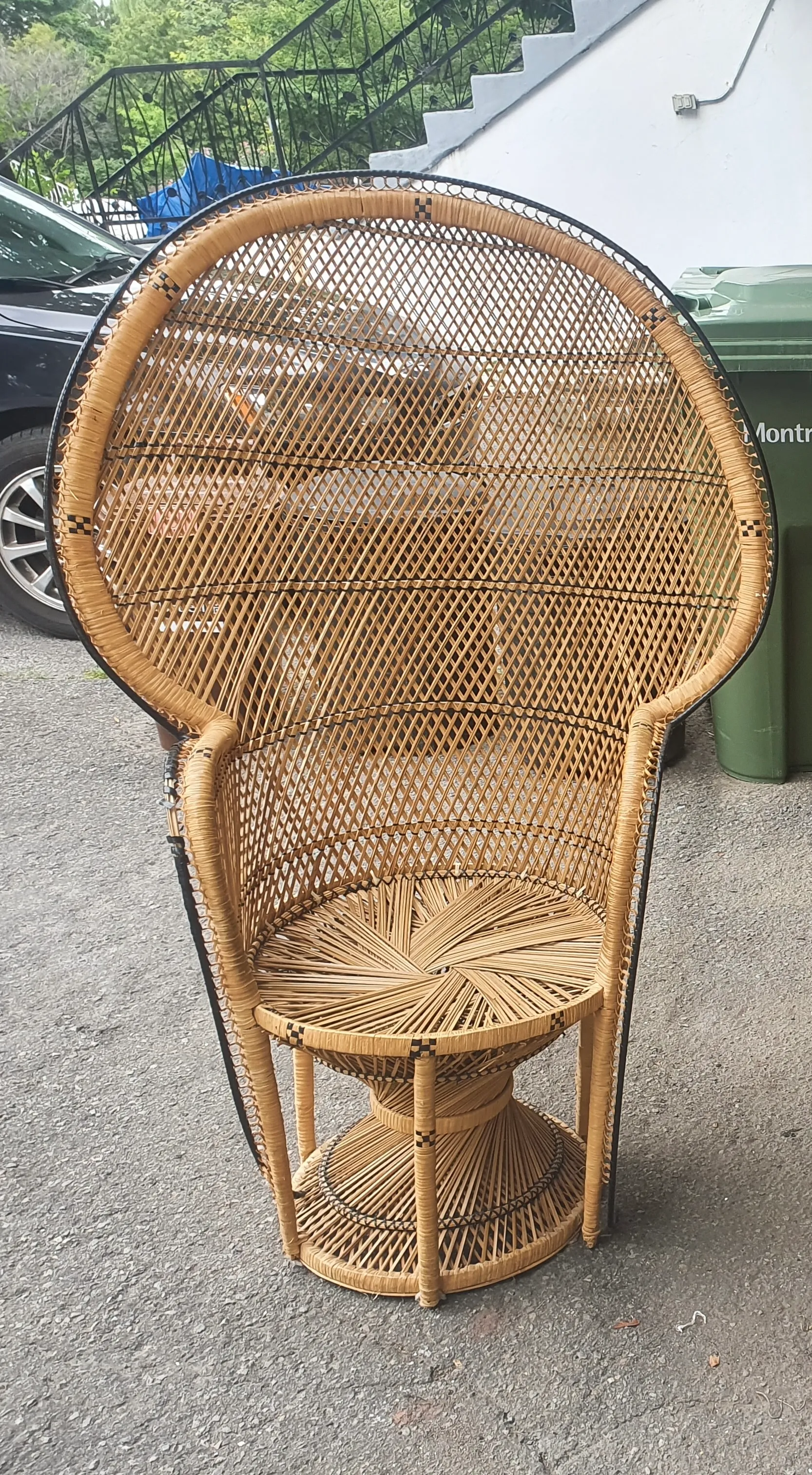 Chaise peacock petite
