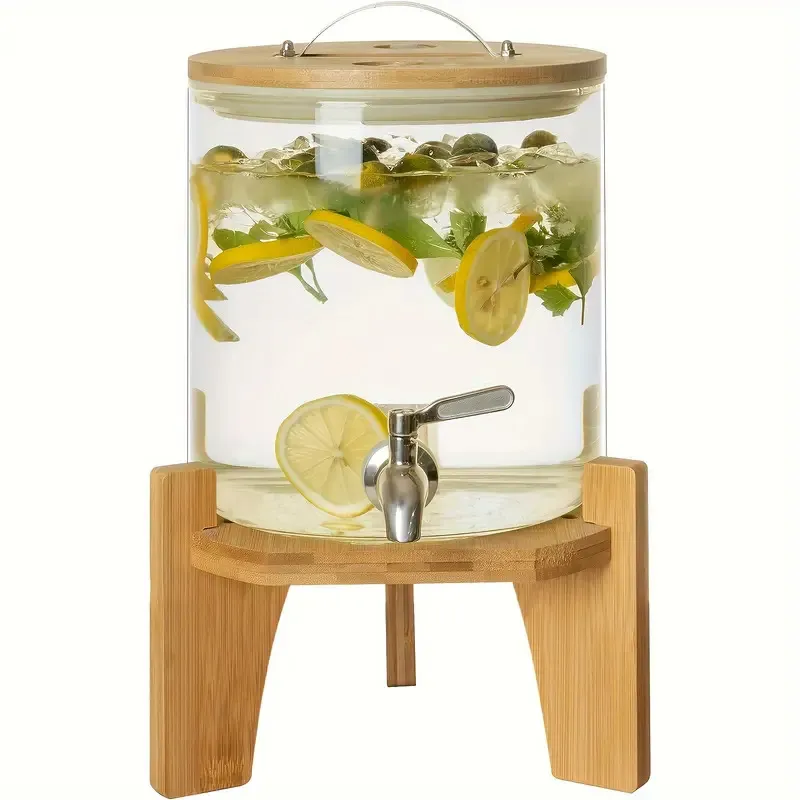 Distributeur de boisson en bois