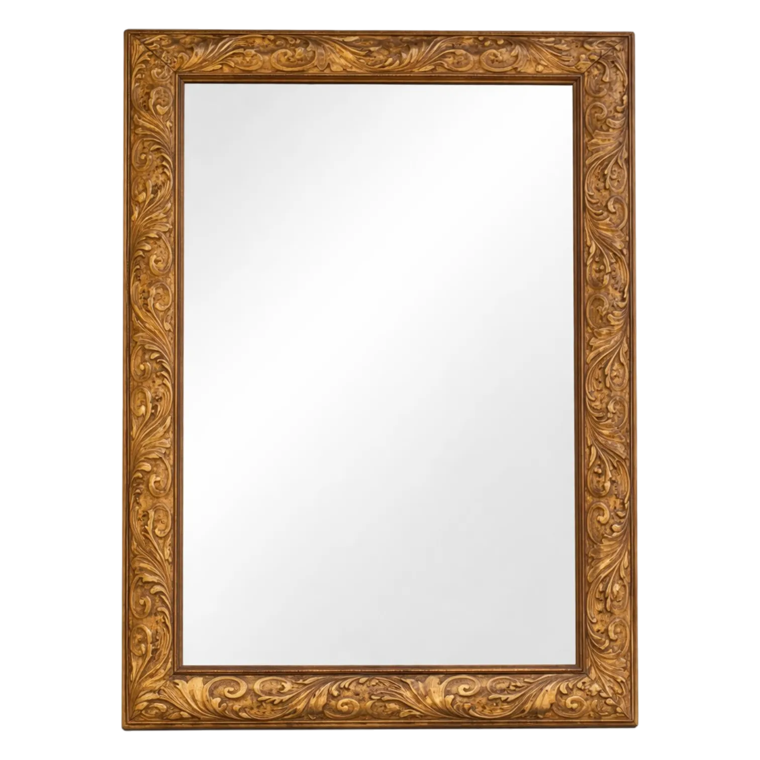 Miroir décoratif à cadre doré