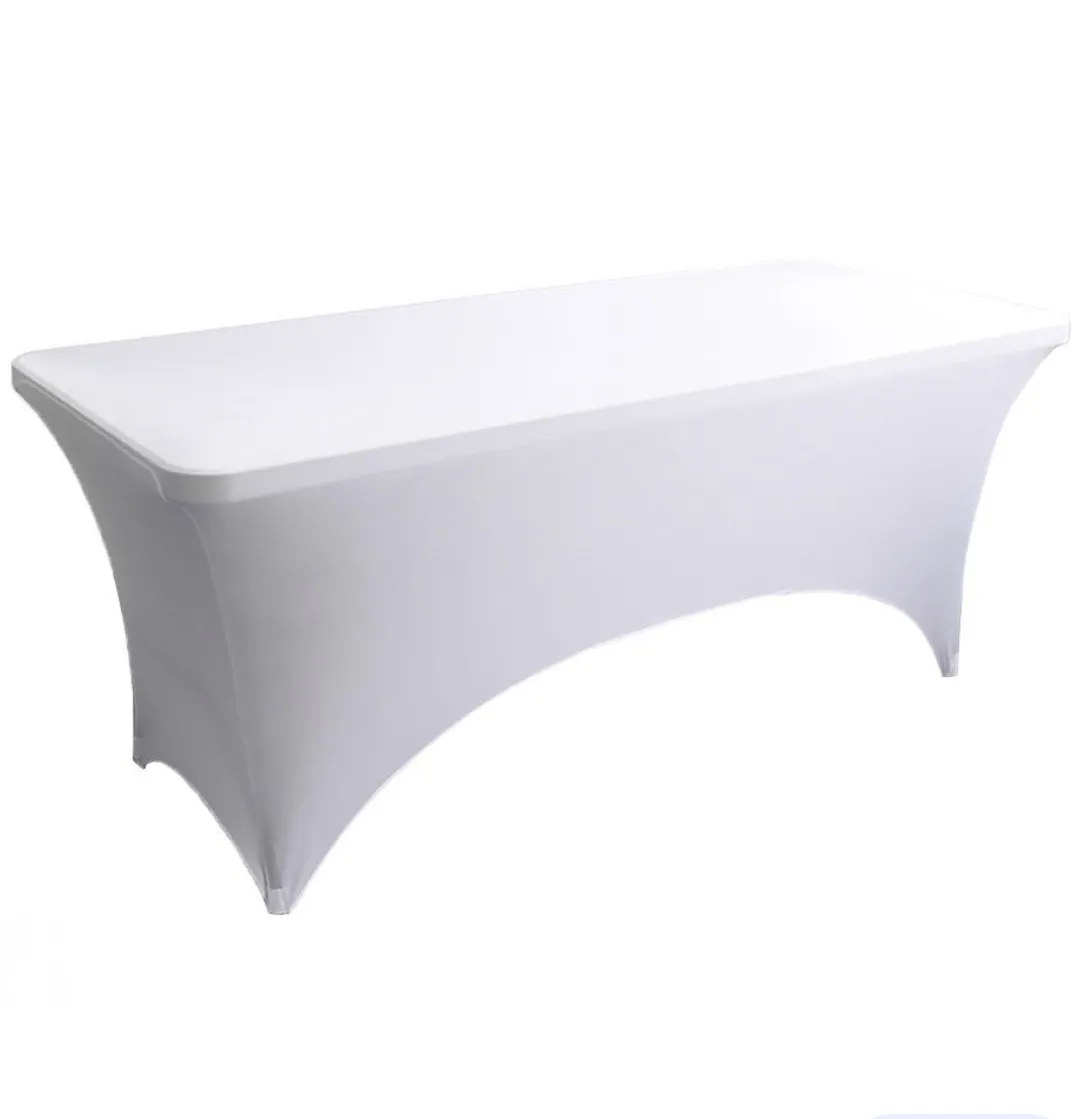 Nappe buffet blanche spandex