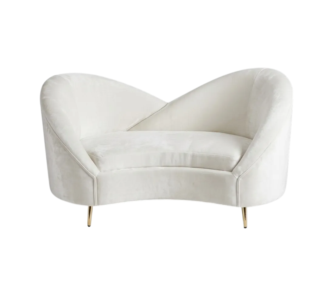 Sofa de mariés blanc