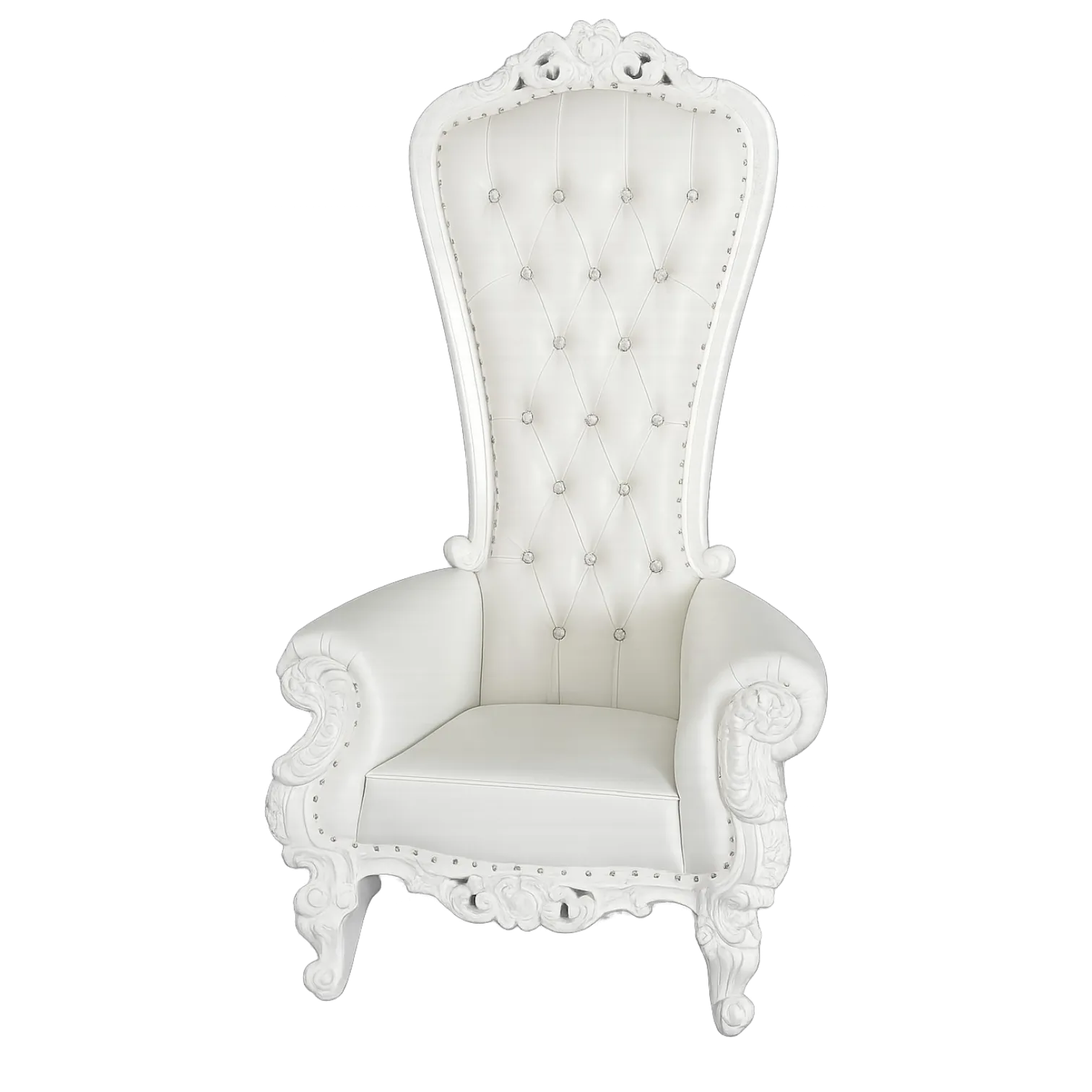 Chaise trône Blanche