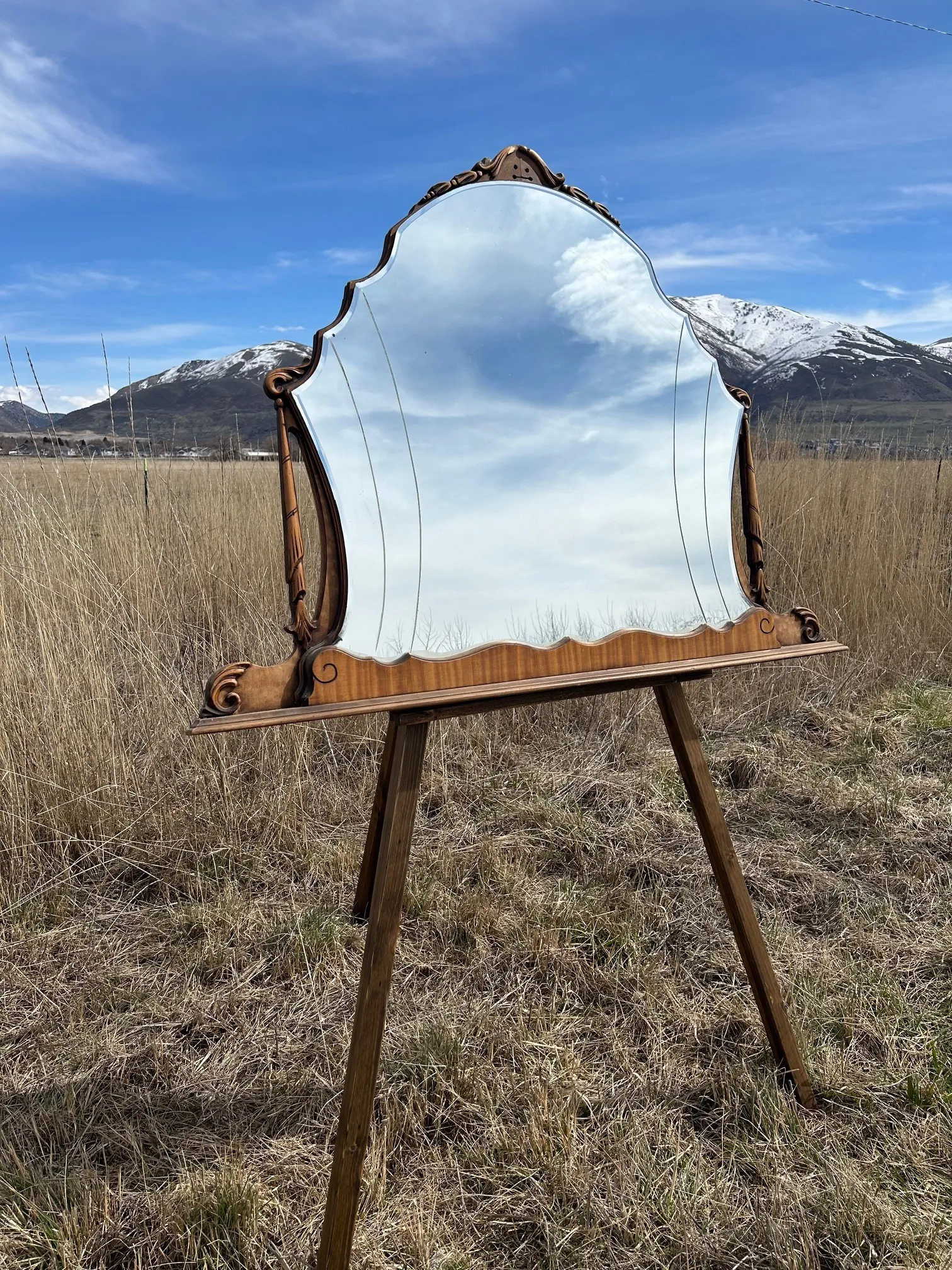 Vintage Mirror with frame