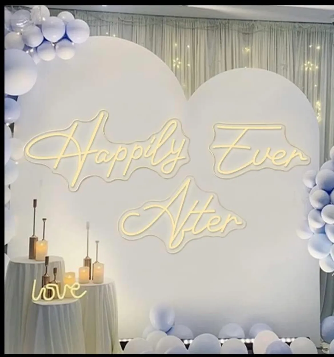 "Happily Ever After" Neon Sign