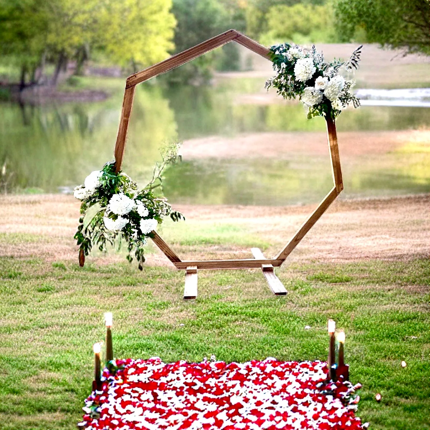 Octagon Arch/Backdrop