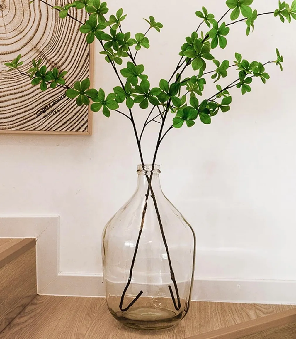 Large Glass Floor Jug 