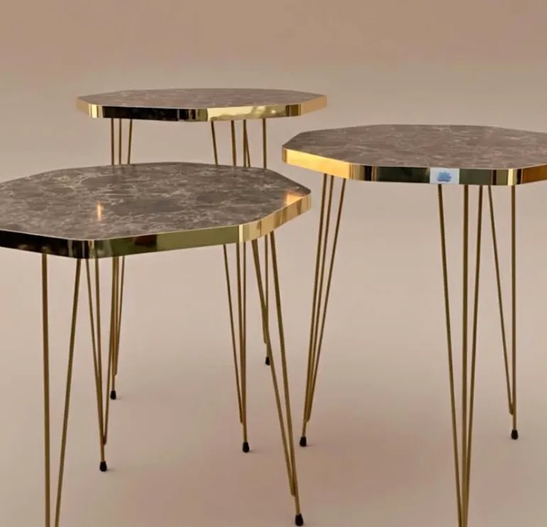 Mesita de apoyo decorativa 