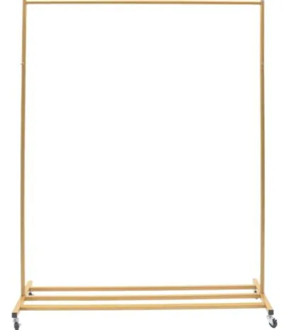 Marco o Perchero Dorado Metálico 