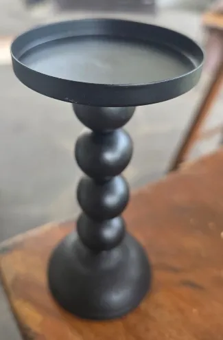 Base para Velas Negra