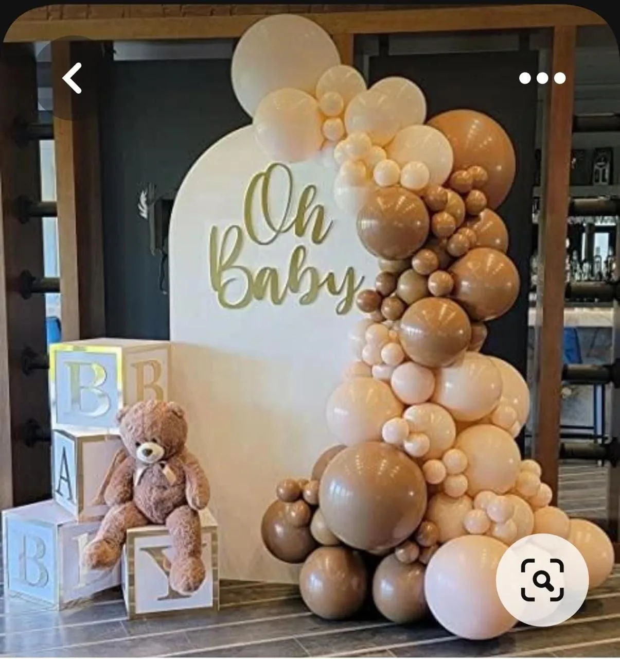 Decoración de Baby Shower