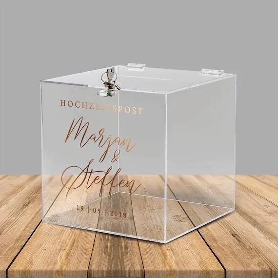 Caja para Ramo Acrílica