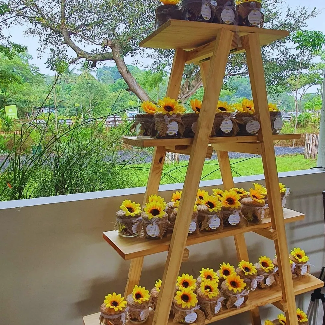 Escalera para postres o recuerdos
