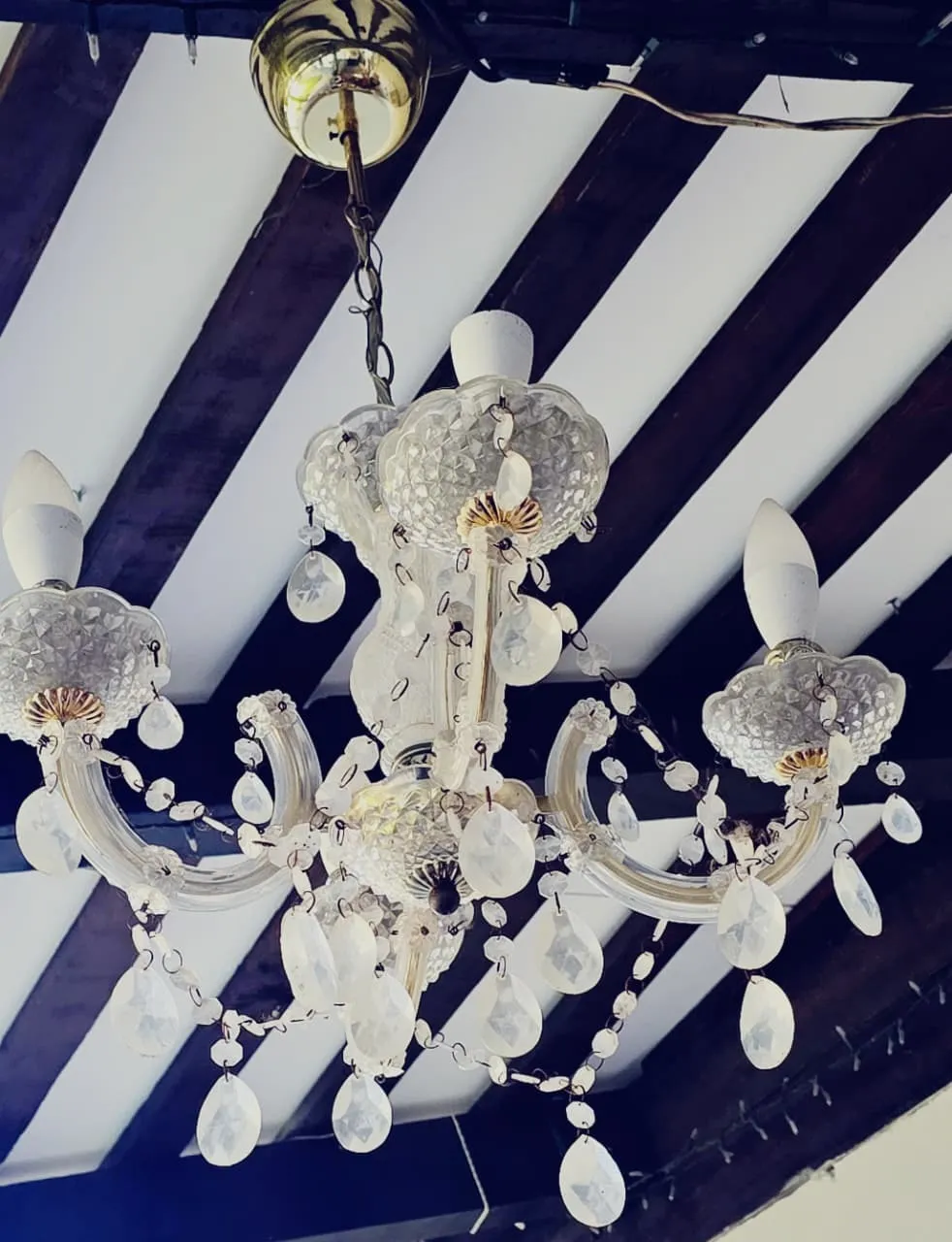 CANDELABRO COLGANTE PARA TECHO. 