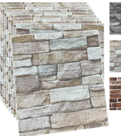 Pared Falsa de piedra