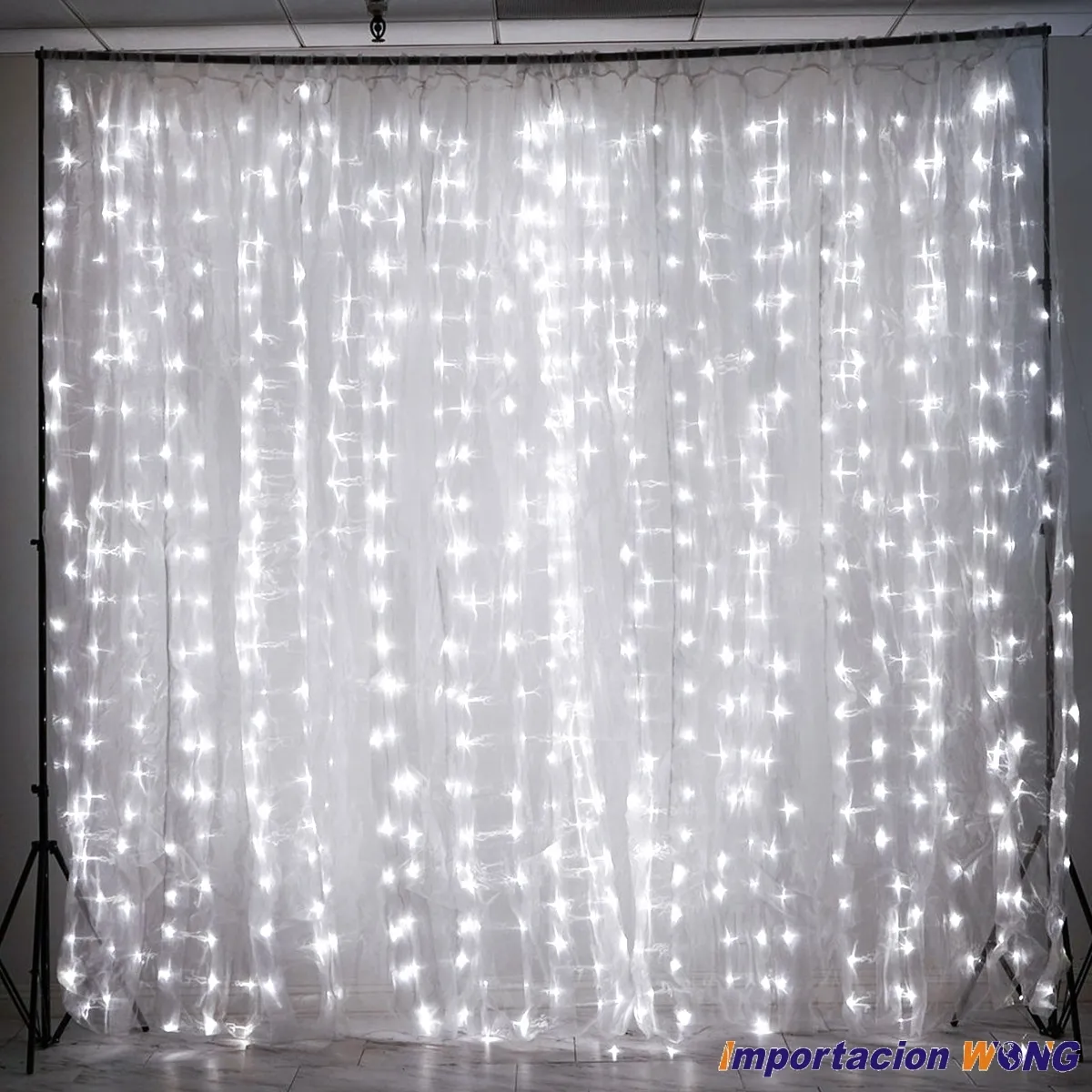 Cascada de Luces Blancas