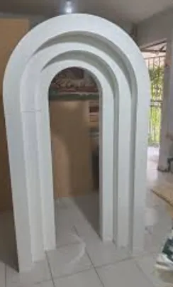 Arco tipo arcoíris  3d 
