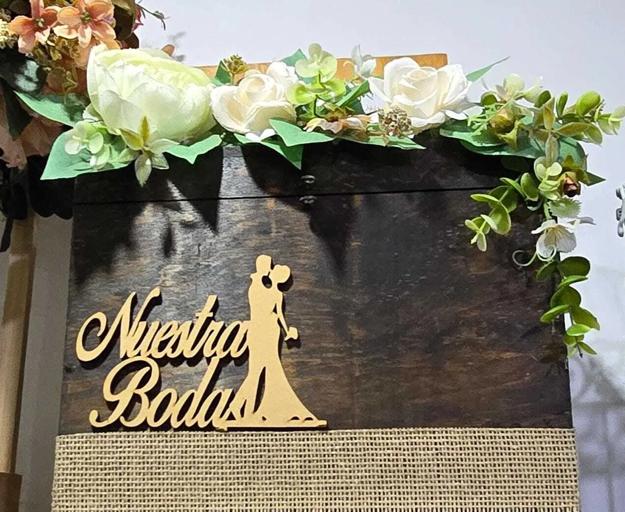 Cofre para sobres Madera