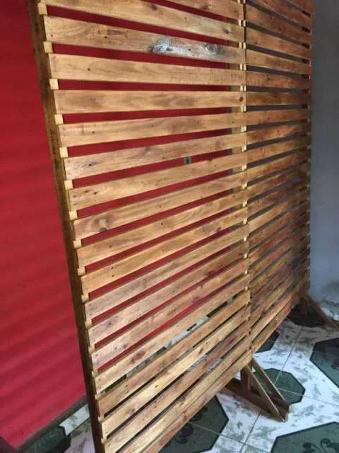 Mamparas  de Palet Madera