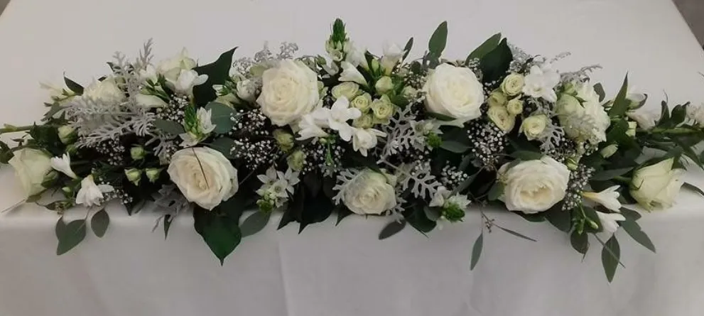 Arreglo para mesa de novios Natural