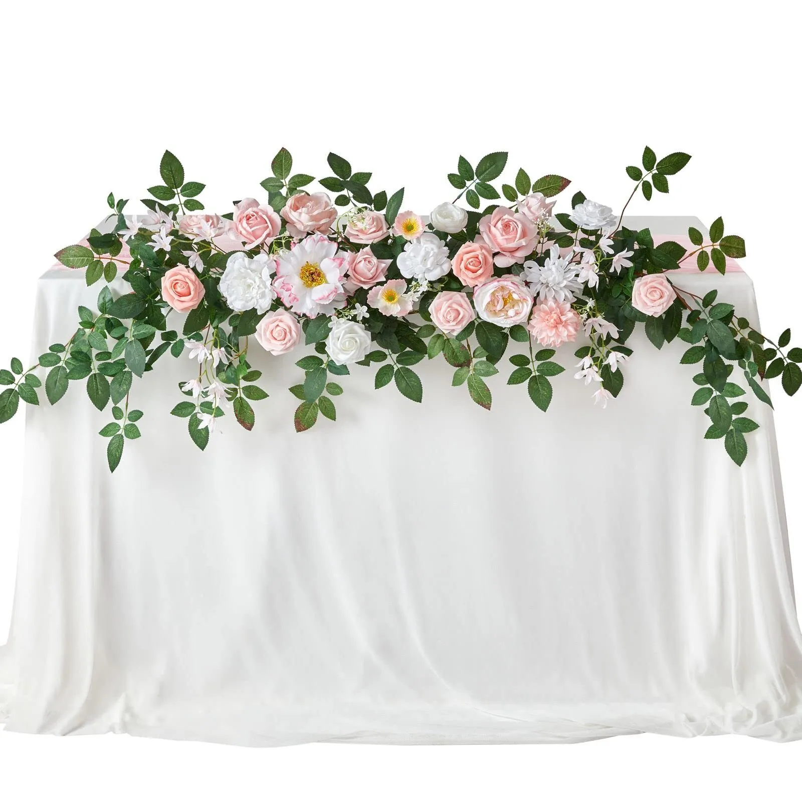 Arreglo Largo para mesa principal o mesa de novios