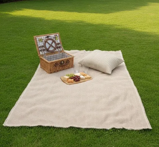 Manta Afelpada para pic nic 