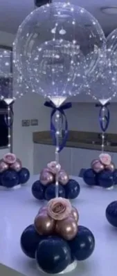 Centro de Mesa de Globos 