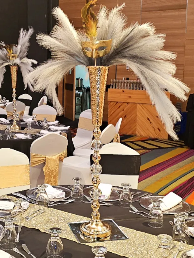 Centro de Mesa Alto Gatsby