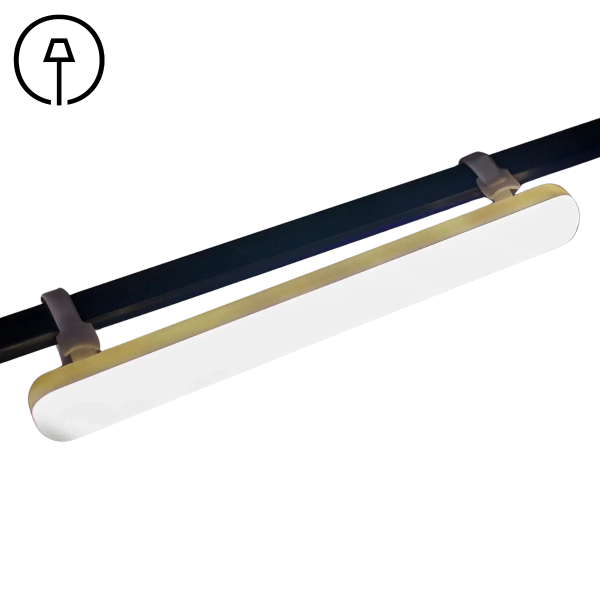 Portable parasol lamp 'Banana'