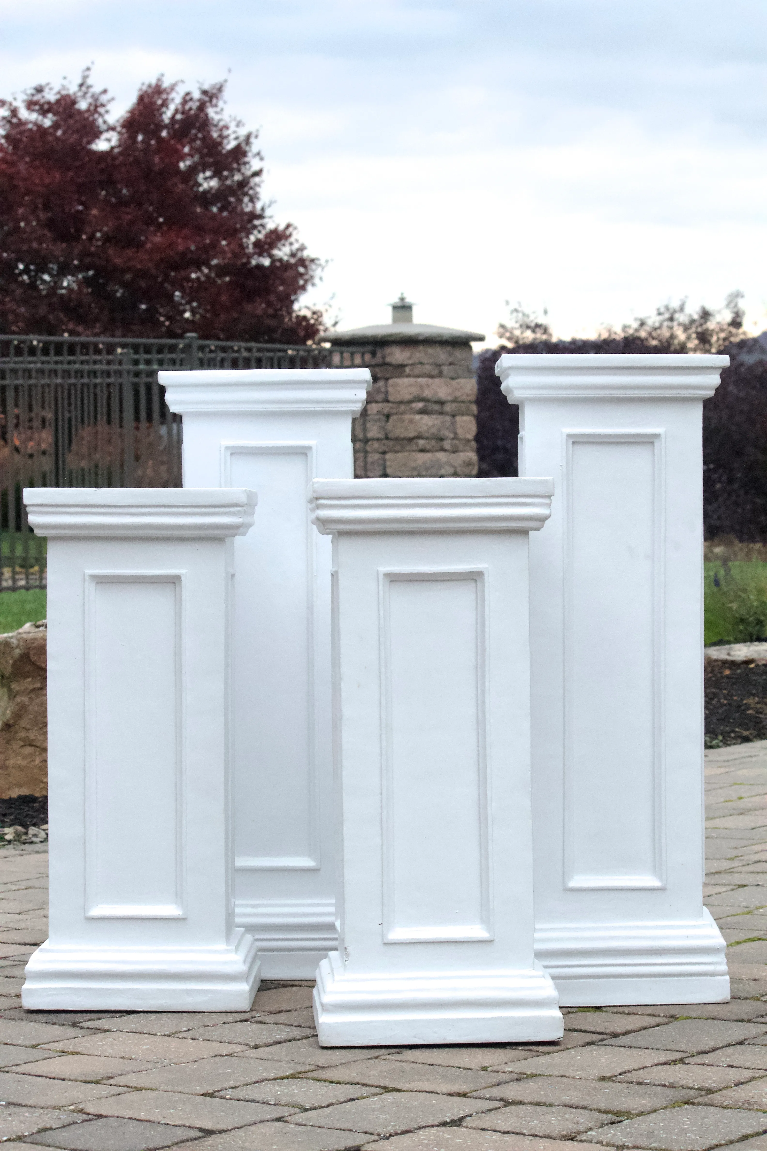 Classic White Pedestals