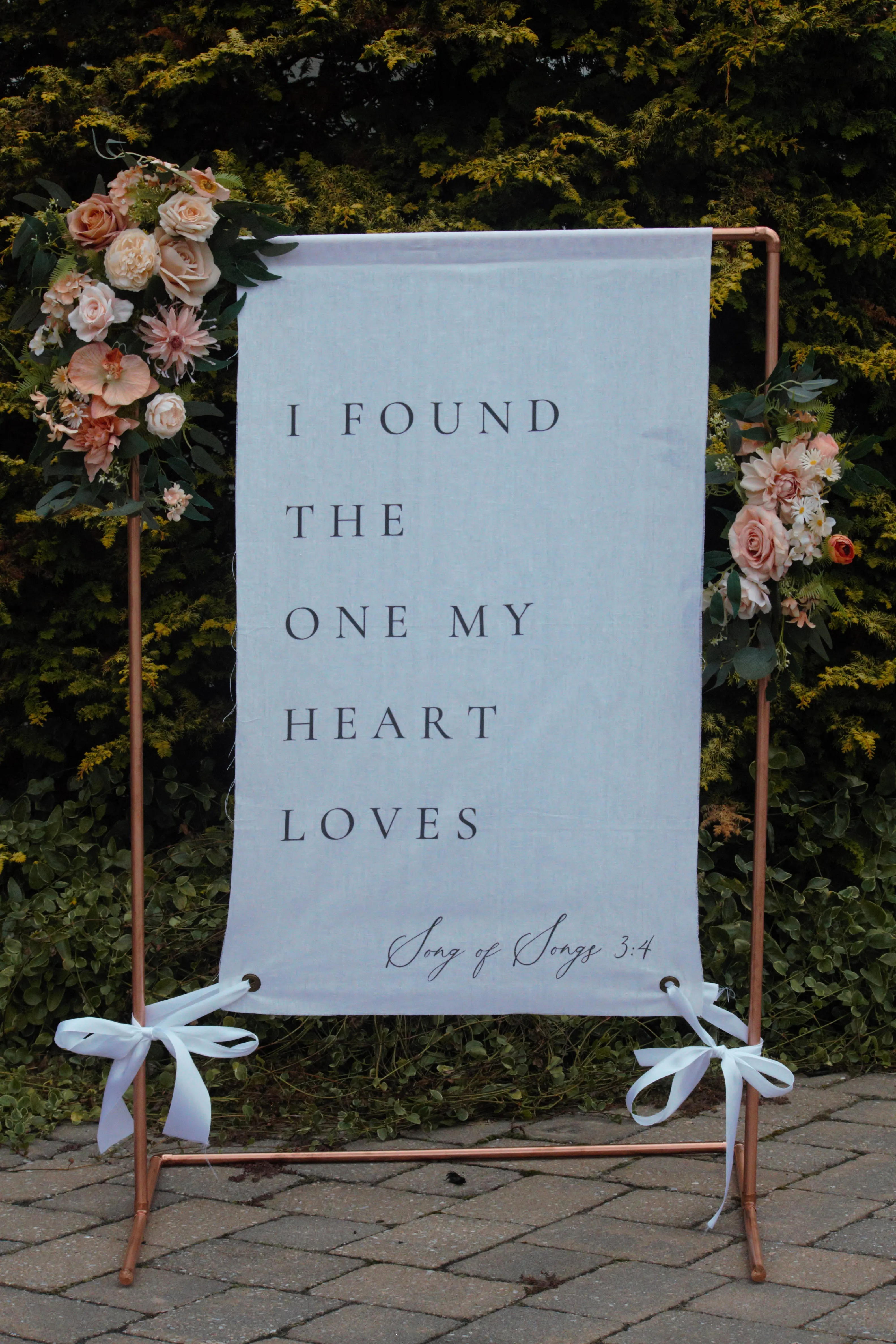 Copper Stand for Banner