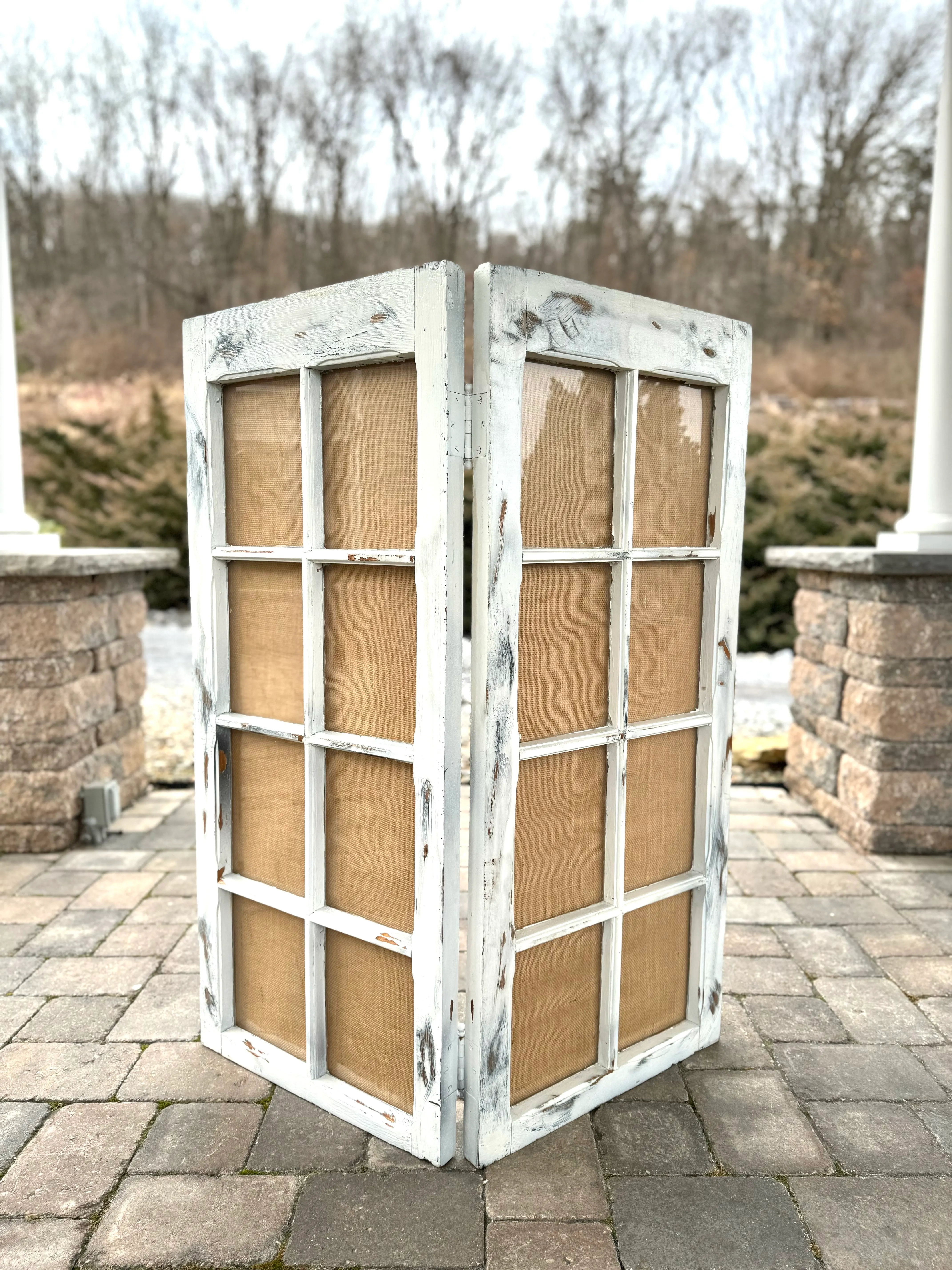 Rustic Window Seating Chart