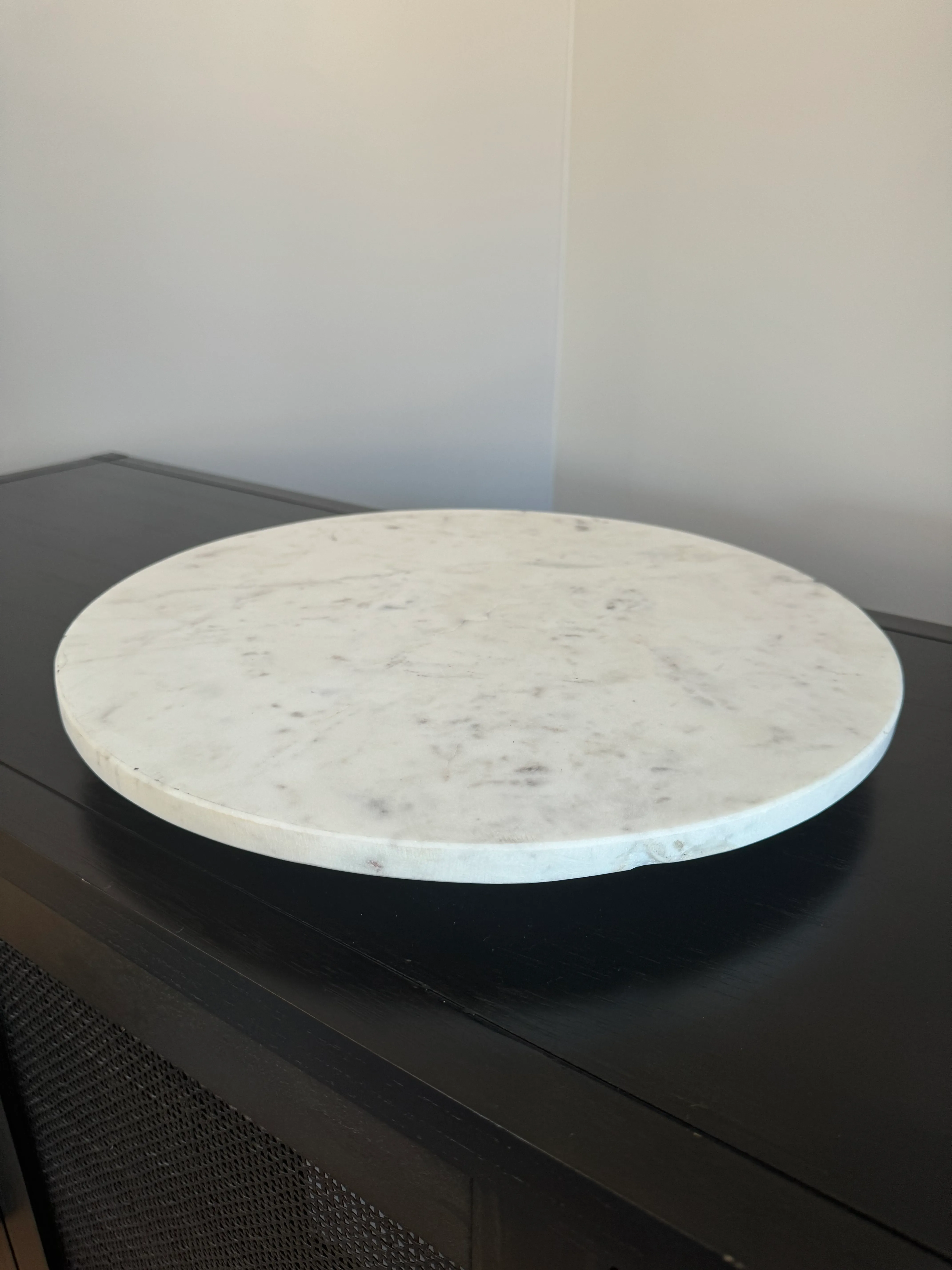 Round Marble Serving Tray