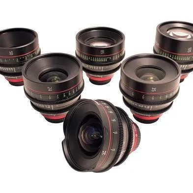 Canon CN-E 6 Lens Set